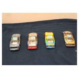 Collection of 4 Diecast NASCAR Race Cars - Jeff Gordon #24