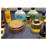 Collection of Vintage Aftershave and Lotion Bottles - 14 Items