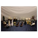 Collection of Vintage Decorative Bottles and Figurines - 20 Pieces