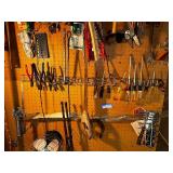 Entire Contents of Tools on Wall as Seen in Photo