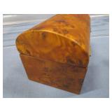 Burl Veneer Wooden Box