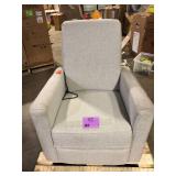 Evolur Harlow Deluxe Glider Power Recliner: Rocker Customer Returns See Pictures