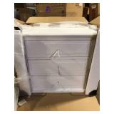 Home Decorators Collection Bradstone 4 Door White Storage Console  Customer Returns See Pictures