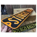 2 Sturgis Metal Signs 2003/2006