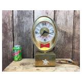 Vintage Budweiser Standing Light-Up Beer Lock - 14"