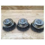 Lot of 3 - Wire Brushes