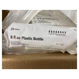 Lot of 66 NEW Abbott 8 fl. oz. Custom Feeding System Reusable Freezable Plastic Bottles