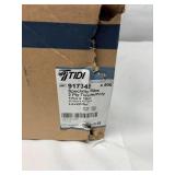 2 Cases (500 each per case) NEW TIDI 917401 13" x 18" 3-Ply Tissue/Poly Bibs Towels - White