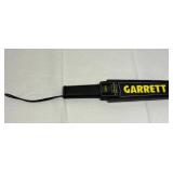 Garrett Hand-Held Metal Detector with Super Scanner V Vibrating or Audible Alarm - In Great Condition!