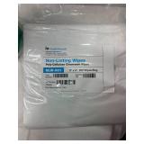 1 Case NEW Healthmark NLW-001 200-Pack 9" x 9" Non-Linting Poly-Cellulose Cleanroom Wipes