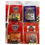 #1 Collection of 20 Racing Champions Inc. Stock Car Nascar with Collectors Card and Display Stands