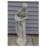 Lawn & Garden Statue Neoclassical Grecian Goddess Vintage Garden Concrete Sculpture…