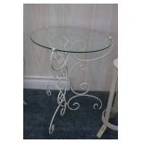 (3) Vintage Country French-Style Accent Furniture Bistro Table Vanity Chair Plant Stand...