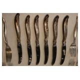 Vintage Leilani 1961 Silver-Plate Flatware 1847 Rogers IS International Silver