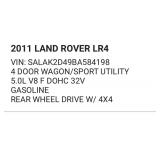 2011 Land Rover LR4 4x4