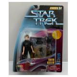 Misc. Star Trek Action Figures (NIB) Cards Beat Up A Little