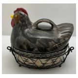 Misc. Temp-tations Presentable Ovenware Rooster Bowls With Lids