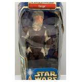 Misc. 12" STAR WARS Action FiguresIncluding Darth Vader, Rey & Dengar (NIB) Boxes Beat Up A Little