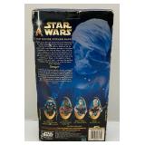 Misc. 12" STAR WARS Action FiguresIncluding Darth Vader, Rey & Dengar (NIB) Boxes Beat Up A Little