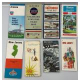 Misc. Vintage Road Maps Including Standard & More