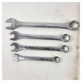 Lot Of Four Pittsburgh Twelve Point Wrenches Some Rust See Pictures 13/14 3/4 9/16 1-1/8 13/16