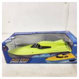 Lot Of Two New Remote Control Water Toys Bright Green Speed Boat Bright Orange Jet Ski Ages 3+