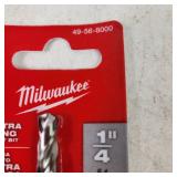 Lot Of Five Milwaukee Items New Tool Handle Socket 3 Drill Bits Damaged Packages 49-56-8000 48-89-2317 48-20-9021