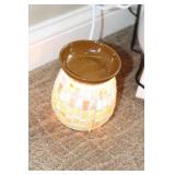 Mosaic Pattern Electric Wax Warmer with Bulbs