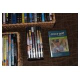 Collection of 35 DVD Movies and Video Games - Family Classics and More