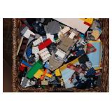 Large Lot of LEGO Bricks and Accessories - Mixed Colors and Styles