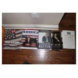 Collection of Five Books: Life One Nation, America, Decision Points, An Unfinished Life, Ranger Games