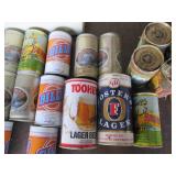 Collection of Vintage beer cans...