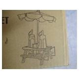 6pc Picnic table set in original bo...