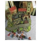 Vintage ELASTOLIN Castle Fortress M...