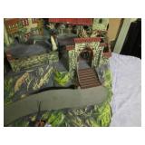 Vintage ELASTOLIN Castle Fortress M...