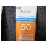 4- 5 oz Eucerin SPF 50 Sunscreen...