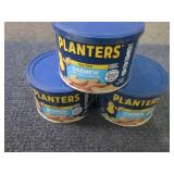 3- 8 oz Planters Cashews...