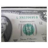 6 Sequential, Uncirculated $2 Bills...