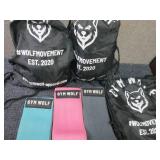 3 Sets Gym Wolf Resistance Bands...