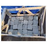 300 LBS Natural Cleft Cobbles 2 x 6 x 6" Tag reads 42 x 30W