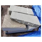 (6) Bluestone Natural Cleft Slabs