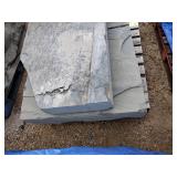 (2) Bluestone Natural Cleft Slabs