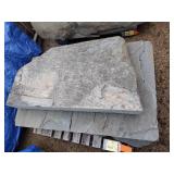 (2) Bluestone Natural Cleft Slabs