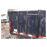 2002 Behnke Enterprises Hydraulic Dump Bed Gooseneck Trailer