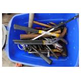 Assorted Tools - Hammers, Drivers, Clevis, Hook