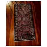 Vintage Accent Rug Measuring 55 X 26