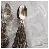 Lot Of Vintage And Antique Silver Plated Teaspoons And Serving Spoons