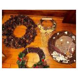 Variety of Wreaths as seen in photos