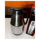 Stainless Steel Coffee Carafe And Vacuum Flask