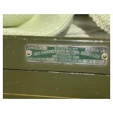 Vintage Fire-Insulated Safe with Code in Avocado Green - Contents Not Included